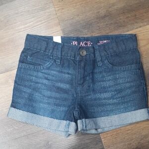 The Children's Place Dark Blue Jean Shorts
